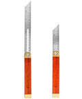 Badass 9 Inch Stainless Steel T Bevel Gauge Angle Finder With Grippy Wood Handle For precise angle transfer.