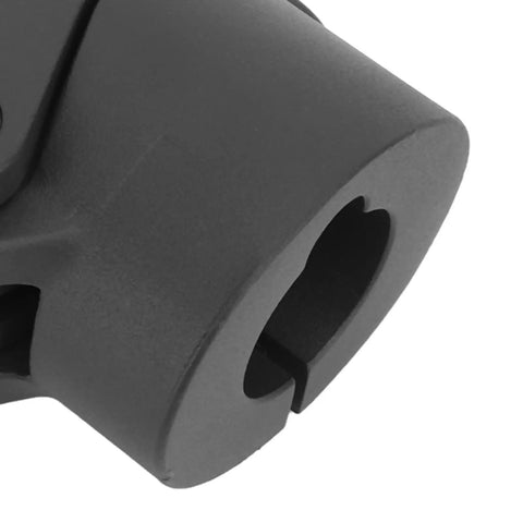 Close-up of Folding Pole Base Upgrade For MI3 Electric Scooter Made From Premium Aluminum Alloy showing hole design for alignment