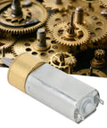 Tiny But Mighty DC 12V Mini Planetary Gearbox Motor With All Brass Reducer 6mm Shaft Micro Speed Reduction