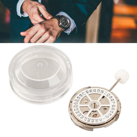 Automatic Mechanical Watch Movement 2813 With Date Display For Pros And Repair Shops Replacement shown with case
