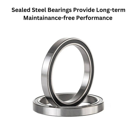 BSA Threaded Bottom Bracket 68-73mm Shell Built Tough Steel Bearings, Sealed, steel bearing rings for durable performance