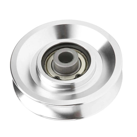 Aluminum 80mm Pulley Wheel For Cable Machines And Gym Equipment, Lightweight Smooth Running Replacement Pulley For Home Gyms, Fitness Stations, And Garage Door Systems close-up