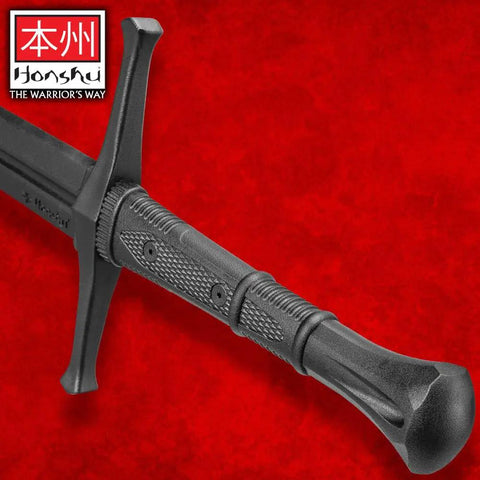 Polypropylene Bokken Training Sword Broadsword 43.5 Inch Blunt Practice Weapon for Sparring close-up handle detail