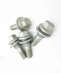 Premium Wheel Stud Locks Kit For 307 And 308 Models Securely Fasten Your Tires With Solid Stainless Steel Bolts Preventing Any Theft Or Accidental Removal While Keeping You Safe On Long Drives Today.. four stainless steel wheel lock bolts for 307 and 308 models