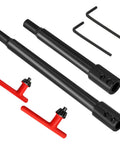 Heavy Duty Forstner Bit Extension Set Delivers Badass Depth To Every Woodshop Project Through Killer Reach and Glide Like Butter Handling Plus Twin Wrenches for Zero Stress Access in Cramped Areas.