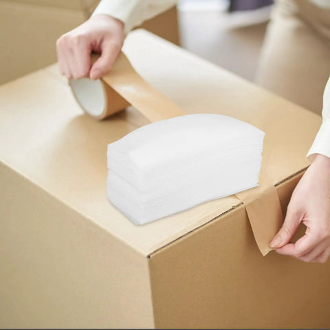 EPE Foam Sheets And Protection Bags Pack Soft White Wrap Ready To Ship For Electronics Valuables And Fragile Items shown on a box