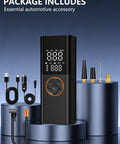 Portable Tire Inflator Air Compressor With 150 PSI Cordless Convenience On The Go USB Output Dual Power 6000mAh Battery