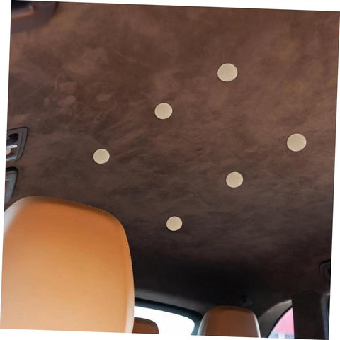 10 Piece Auto Headliner Repair Kit With Rivets Tool For Quick Install On Car Roof Sagging Interior Ceiling Repair Universal Fit And Durable Buckle Repair For Easy DIY Car Interior installed on car ceiling