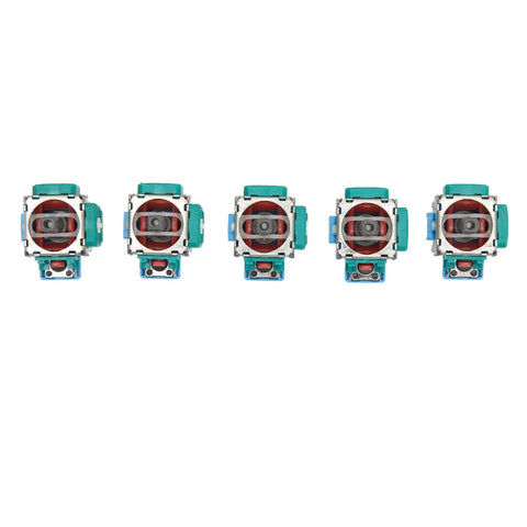 Five Replacement Joystick Analog Stick Module for Game Controller Drift Fix Kit 5Pcs 3D Joystick Spare Parts front view