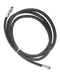 Heavy Duty Nylon Airbrush Hose Point 1 8 Meters Long Universal One Eighth Interface For Compressor Hookup coiled with metal ends