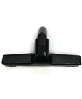 Hardwood Floor Brush 1.25 Inch Soft Bristles Universal Vacuum Cleaner Attachment 10 Inch Wide Head Basic Model black top view