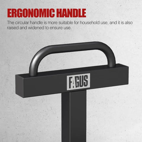 Ergonomic handle of Standing Leg Curl Machine for Home Gym Lower Body Strength Training Gear with Foldable Design