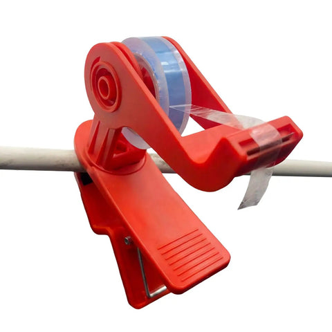 Versatile Adjustable Tape Dispenser With Precision Ribbon Cutter And Tough Locking Clip for efficient tape cutting and easy desk organization.