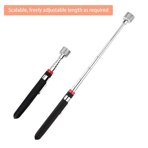 Telescopic Magnetic Pick Up Tool Set Four Pack With 1.5 Pound 3 Pound 10 Pound And 15 Pound Magnets Extendable Metal Grabber Sticks For Small Parts A Practical Stocking Stuffers Gift For Men Dad Husband Boyfriend