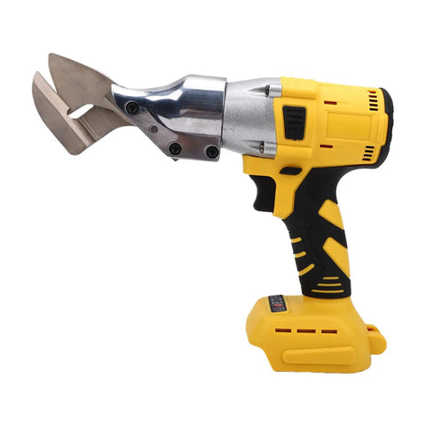 Jiawu Cordless Electric Metal Shears With 360 Degree Rotating Head, heavy duty sheet metal cutter with metal blade.