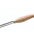 12mm Continental Spindle Gouge Forged Steel Wood Turning Tool With Ten Inch Handle, slick edge for smooth spindles.