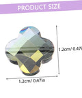 Level Up Your DIY Game With This Dope Bulk Lot Of Drilled Glass Spacer Beads Perfect For Jewelry Making Bracelets Purses And Chandelier Designs Grab These Fresh Bead Kit Today - 1.2cm glass spacer bead.