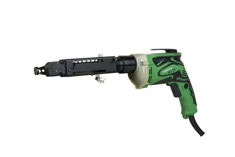 Corded Drywall Screw Gun With 6.6 Amp Brushed Motor Pro Grade SuperDrive Power Collated Magazine For Quick Drywall Fastening