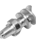 Tungsten Steel Threaded Tire Studs, 50 Pack Street Proven Snow Spikes For Auto Truck Forklift, close-up of a tire stud.