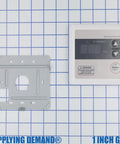 UMC-117 Wired Main Remote Control For Residential Tankless Gas Water Heaters RTG20006DW with wall mount bracket on grid