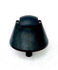Front view of black omni-directional front caster wheel for Roborock/Saros 10 vacuum.