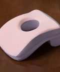Cooling Memory Foam Neck Pillow With Ice Cloth For Office And School Libraries ideal for long study sessions and naps. Pink.