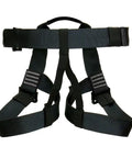 Beefy Rock Climbing Harness For Mountaineering Tree Climbing Ziplining And Rappelling 5,000 Lbs Rated Adjustable Waist 24 To 42 Inches