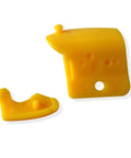 Pro Grade Nylon Tire Changer Inserts Kit for Duck Head Mounts, Front Upper Six and Rear Lower Six Inserts close-up, yellow color