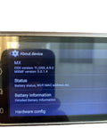 Close-up of Android 2D Barcode Scanner Mobile Computer For Inventory Control showing device settings screen.