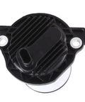 Hella Durable Electric Oil Pump 1108202-00K Fits Tesla Model S X 3 Y 2016-2023 showing top view of external gear type design.