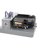Heavy Duty Lawn Mower Blade Sharpener Delivering Serious Kick With A Gutsy 500 Watt Motor And Seven Inch Grinding Wheel.