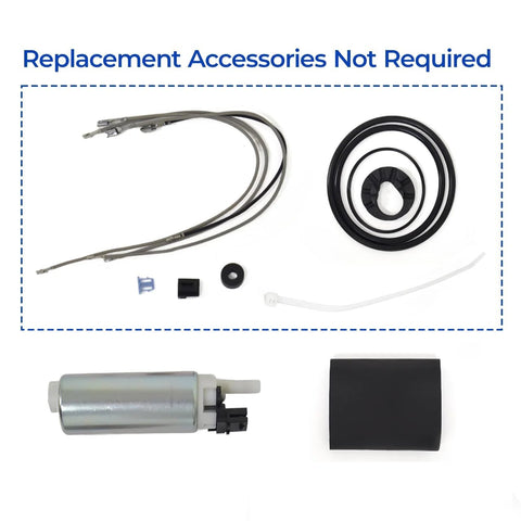 Chevrolet Corvette Fuel Pump Assembly 110 LPH with Stainless Hanger Filler Neck Sending Unit Wiring Pigtail Float and Gasket