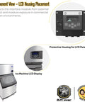Dead Simple Swap Hella Durable Touch Pad LCD Housing Assembly For Manitowoc Ice Machine Control Panel Replacement No Display Needed Straightforward Install Gonna Keep Things Rolling Smooth component view showing protective housing.