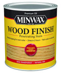 Straight Up Premium Natural Wood Stain For Interior Furniture Cabinets And Doors Quick Drying Formula in quart can.
