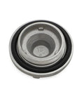 Durable Aluminum Oil Drain Plug With O-Ring For Yamaha Wr125 Trail Sm And Yzf125 Quick Install Anti Corrosion Bolt Kit To Keep Your Engine Smooth Running, silver threaded cap with black seal