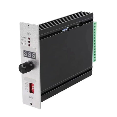 Double Shaft Hysteresis Brake Clutch Electromagnetic Damper For Torque Load Simulation And Controller Test Motor Pro Grade Lab Quality A Style HB501 0.5 kg.cm depicted with digital control display.