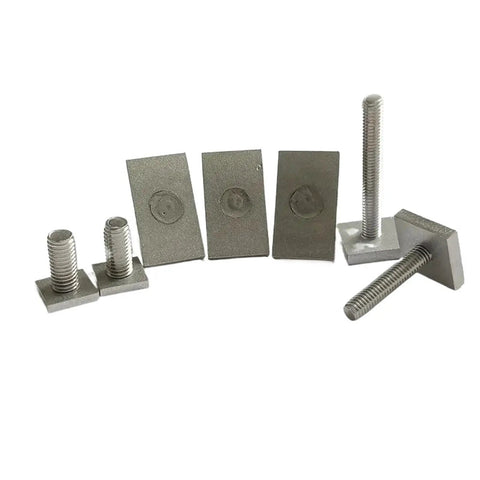 Stainless Steel T Slot Chute Rail Track T Shape Rectangle Hammer Head Bolts M6 M8 5 Piece Hardware Tools Set For Woodworking And Metalworking Rust Resistant Durable For Easy Installations
