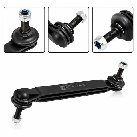 Beefed-Up Sway Bar Link Kit For Jeep Renegade 2015-2021 500X 2016-2019 And Compass 2017-2022 Front And Rear Stabilizer Replacement Links Replaces 68246496AA black PA-66 composite sway bar link