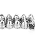 Top Tier P80 Plasma Cutting Consumables Set Featuring 1.1mm Nozzle And Electrode Kit For Air Plasma Cutters, ten metallic nozzles.