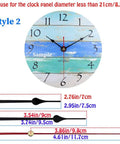 High Torque Non-Ticking Quartz Clock Movement Kit With Three Hands DIY Wall Clock Repair Parts Style 2 guide.
