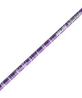 Close-up of Jellyfish Spinning Reel And Fishing Rod Combo In Purple 5 Foot 6 Inch Medium showing rod design details