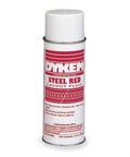 Dykem Steel Red Layout Fluid aerosol can, 16 oz, front view