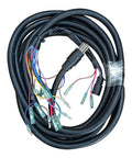 Outboard Wiring Harness Kit For 8 Pin Remote Control Box 17.06 Ft Compatible With Mercury MerCruiser Quicksilver 881170A15 multicolored wires