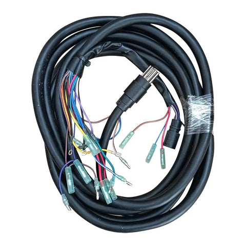 Outboard Wiring Harness Kit For 8 Pin Remote Control Box 17.06 Ft Compatible With Mercury MerCruiser Quicksilver 881170A15 multicolored wires