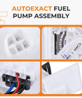 AutoExact Drop In Electric Fuel Pump Assembly components for Toyota Camry 2008-2011, Solara 2008, direct fit OEM quality.