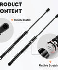 Lexus Hood Lift Supports For 1998 2005 GS300 GS400 GS430 Beefy Replacement Shocks And Struts Pack Of 2 details and assembly