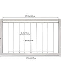 Heavy Duty Iron Pigeon Trap Door One Way Entrance For Loft Cage Easy Install No Fuss The Pigeon T Trap Entrance Door Fits 15.7 By 10 Inches