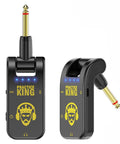 Compact 5W Guitar Headphone Amp With Built In DSP Distortion Timbre for electric guitars, black, with swivel plug, product view