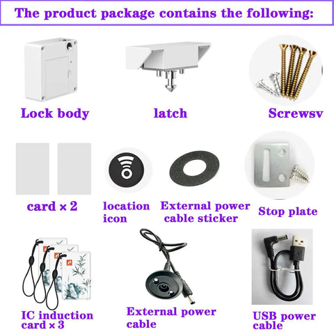 Slick Electronic Cabinet Lock With Rfid Nfc Sensor And Stealthy Hidden Design Usb Powered Quick Setup For Solid Drawers Smooth Operation And Dead Serious Security