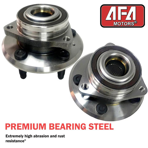 Drop In Wheel Hub Bearing Assembly For Front And Rear 5 Lug Compatible With Cadillac CTS 2008 To 2014 XTS 2018 To 2019 Camaro 2010 To 2015 And Impala 2018 To 2019 With ABS Encoder 5132 Part Number